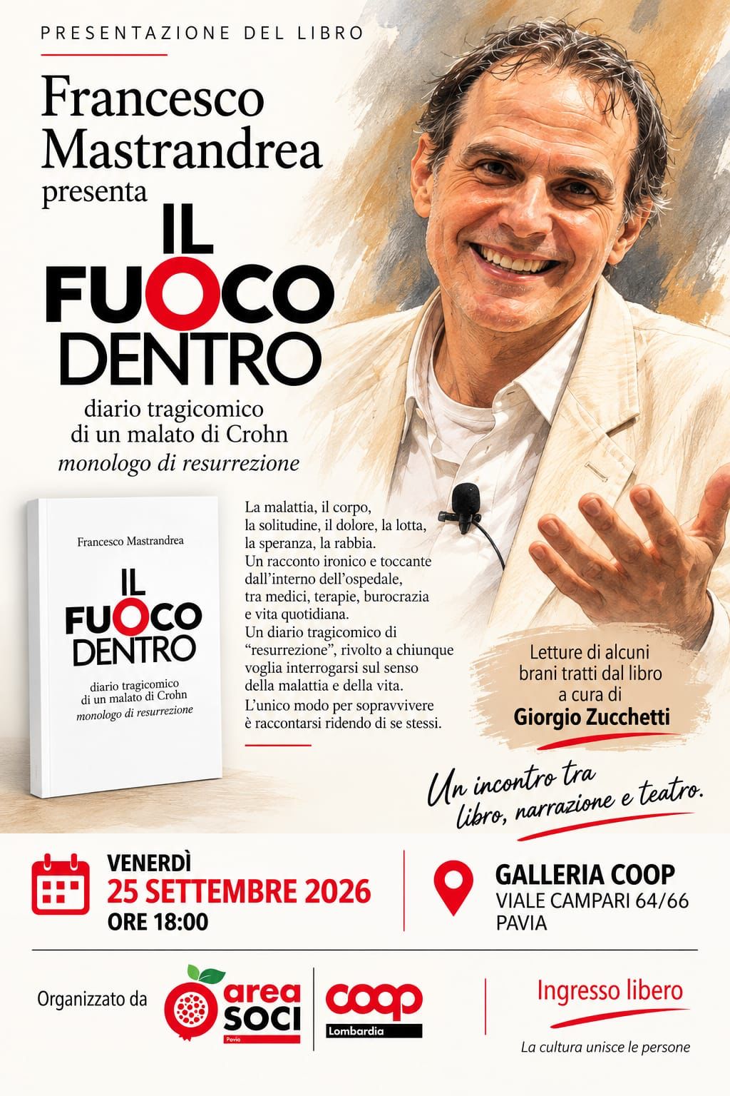 Il Fuoco Dentro – Presentazione del libro di Francesco Mastrandrea