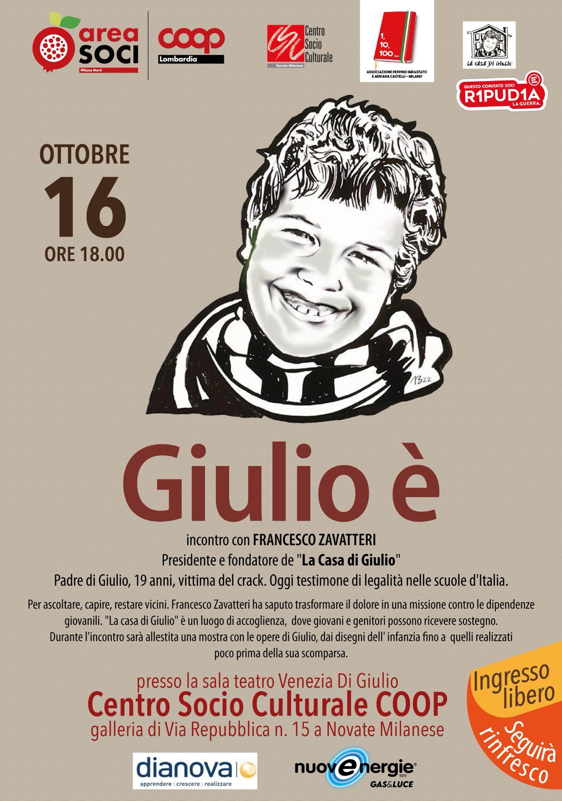 Giulio è – Incontro con Francesco Zavatteri